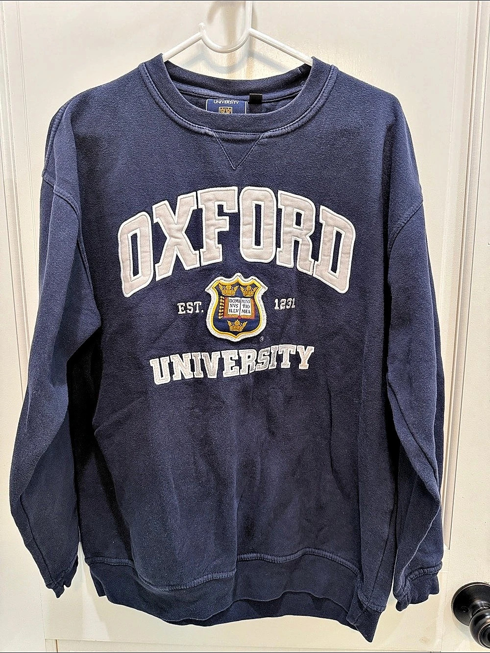 Oxford University sweatshirt Collegiate Graphic Size Large